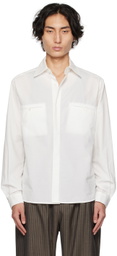 Maryam Nassir Zadeh White Paradise Shirt