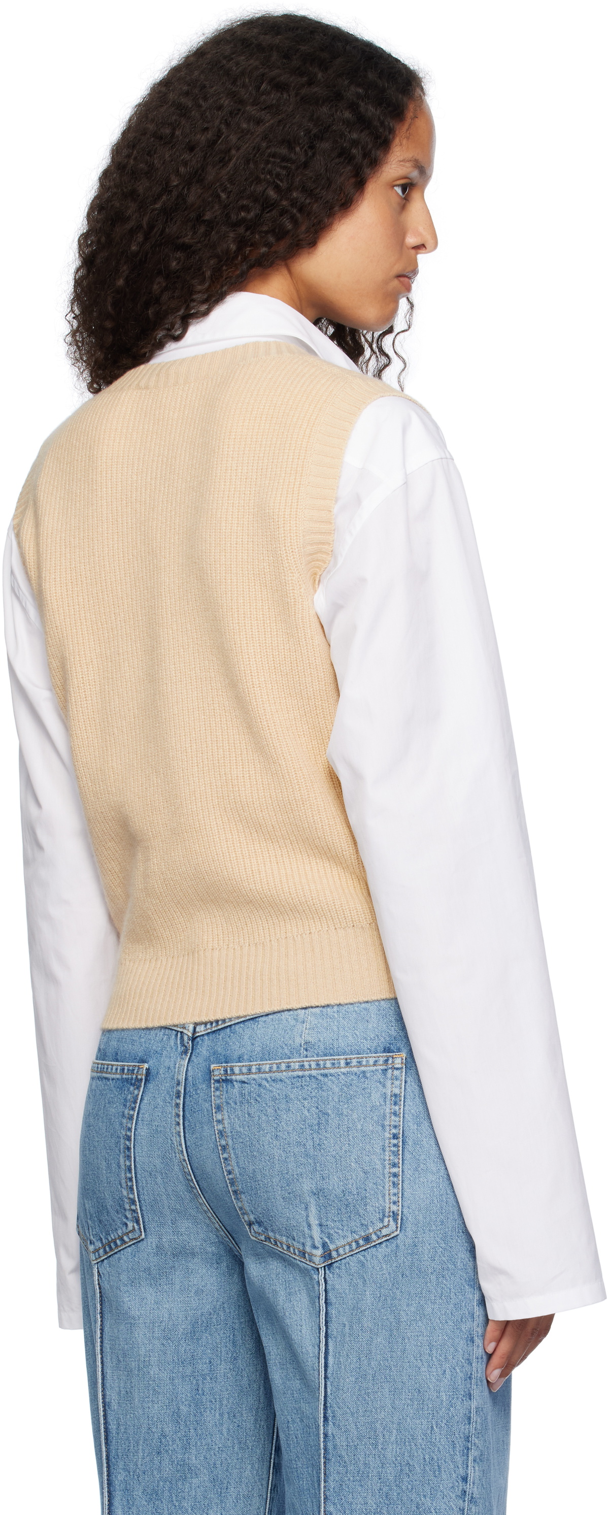 Weekend Max Mara Beige Dolce Vest
