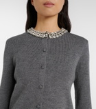 Veronica Beard Daro embellished wool cardigan