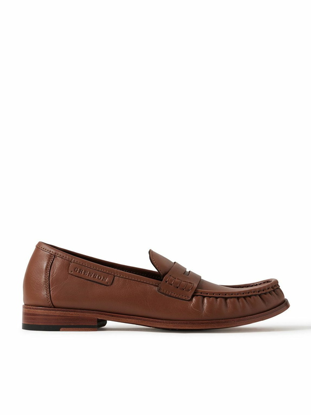 Photo: Grenson - Simeon Leather Penny Loafers - Brown