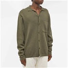A Kind of Guise Men's Kinan Knit Shirt in Fern Green