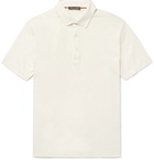 Loro Piana - Linen-Jersey Polo Shirt - Neutrals