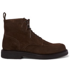 Mr P. - Jacques Shearling-Lined Suede Boots - Brown