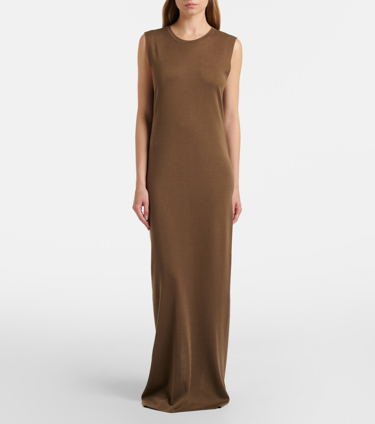 The Row Oiva silk maxi dress