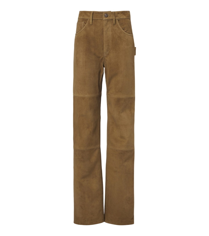 Photo: Altuzarra Mills suede straight pants