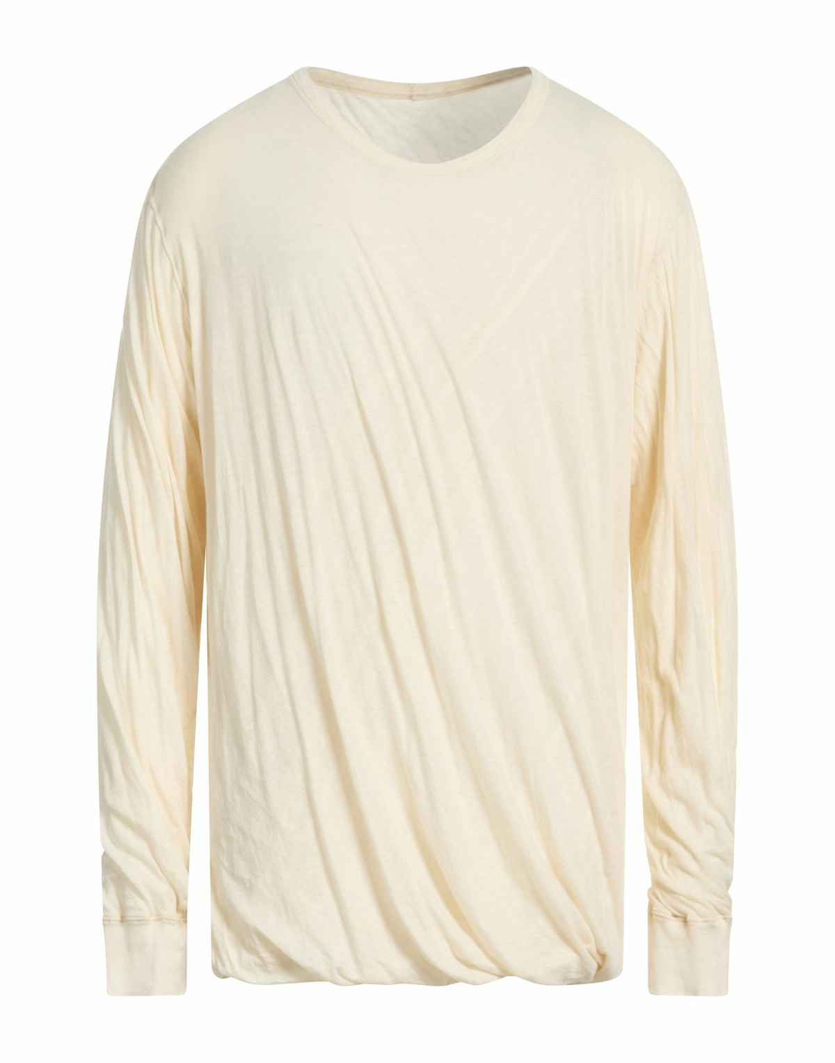 Rick Owens Mens T-shirt Cream