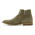 Officine Creative Taupe Suede Standard 19 Boots