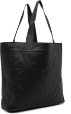 Y-3 Black 'Y-3' Leather Tote