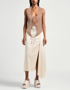 Andreādamo Womens Top Light brown