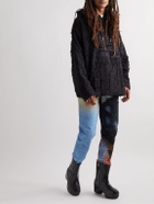 Givenchy - Slim-Fit Tapered Distressed Tie-Dyed Jeans - Blue