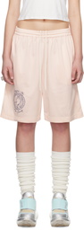 I'm Sorry by Petra Collins SSENSE Exclusive Pink JennyFax Edition Gym Shorts