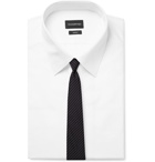 Ermenegildo Zegna - White Slim-Fit Trofeo Cotton-Twill Shirt - White