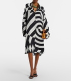 Dries Van Noten Printed shirt dress