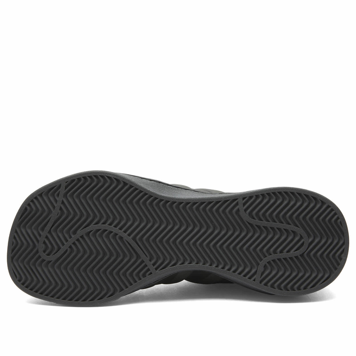 Adidas by AVAVAV Superstar Vacuum Lea Sneaker in Carbon/Grey Five