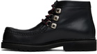 Toga Virilis Black Square Toe Boots