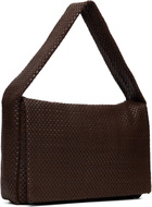 St. Agni Brown Lattice Everyday Satchel
