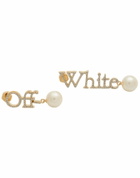 Off-white Womens Earrings in Gold