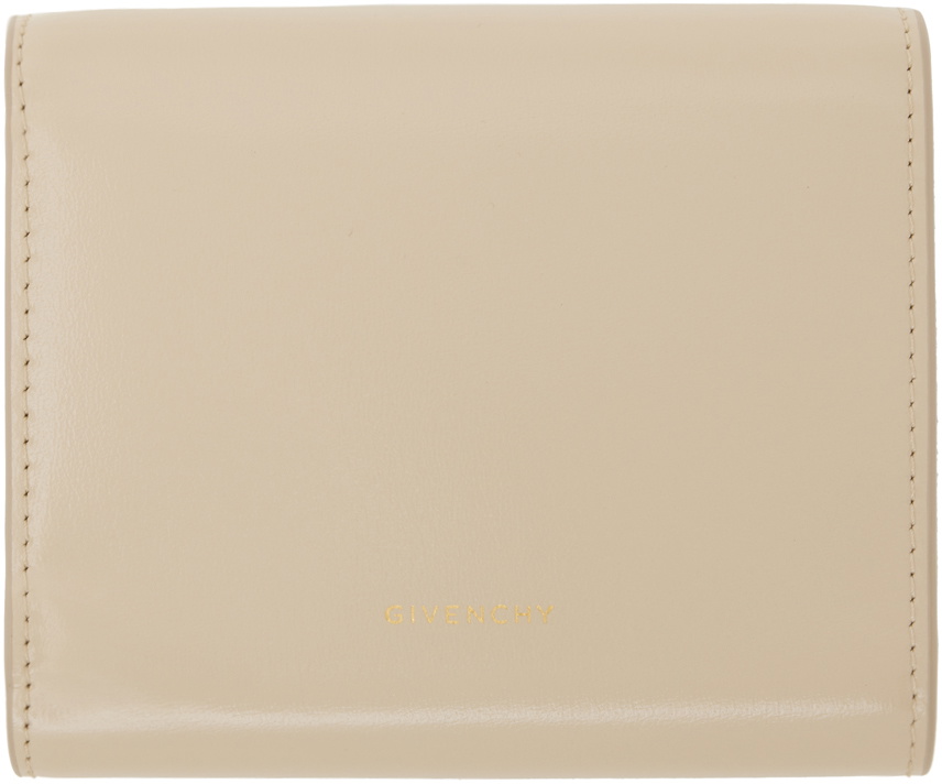 Givenchy Beige 4G Liquid Wallet