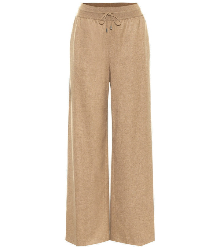 Photo: Loro Piana - Kevan cashmere and silk wide-leg pants