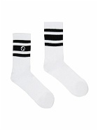GUCCI - Cotton Socks With Gg Cross
