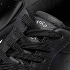Polo Ralph Lauren Men's Masters Court Sneakers in Black/White