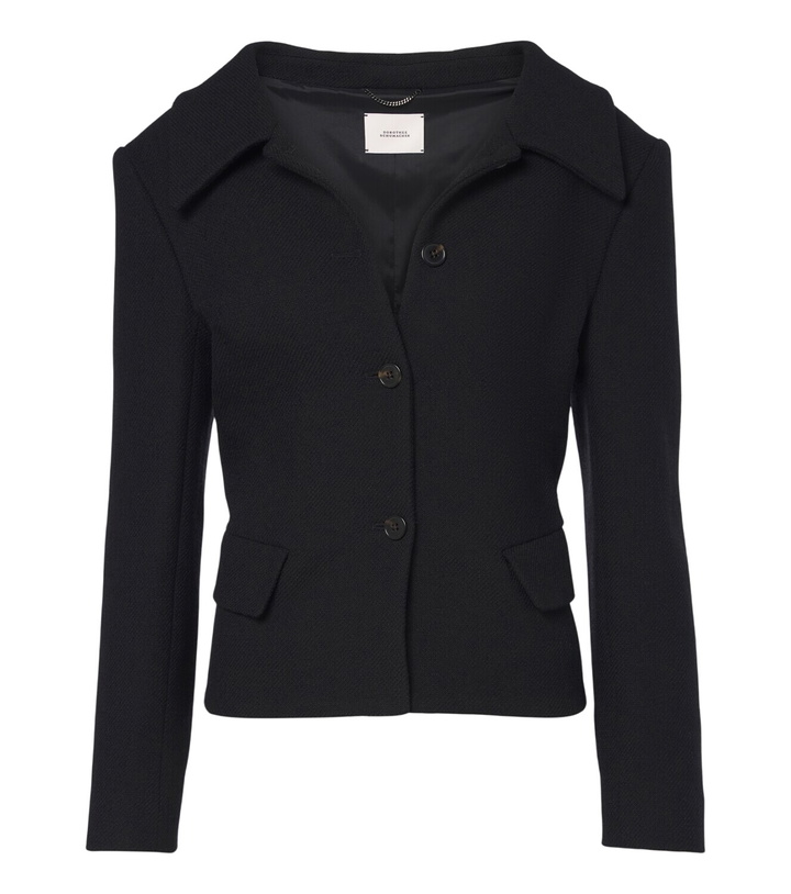 Photo: Dorothee Schumacher Modern Structure tweed blazer
