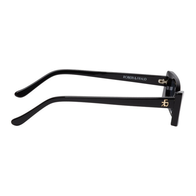 Roberi and Fraud Black Geraldine Sunglasses
