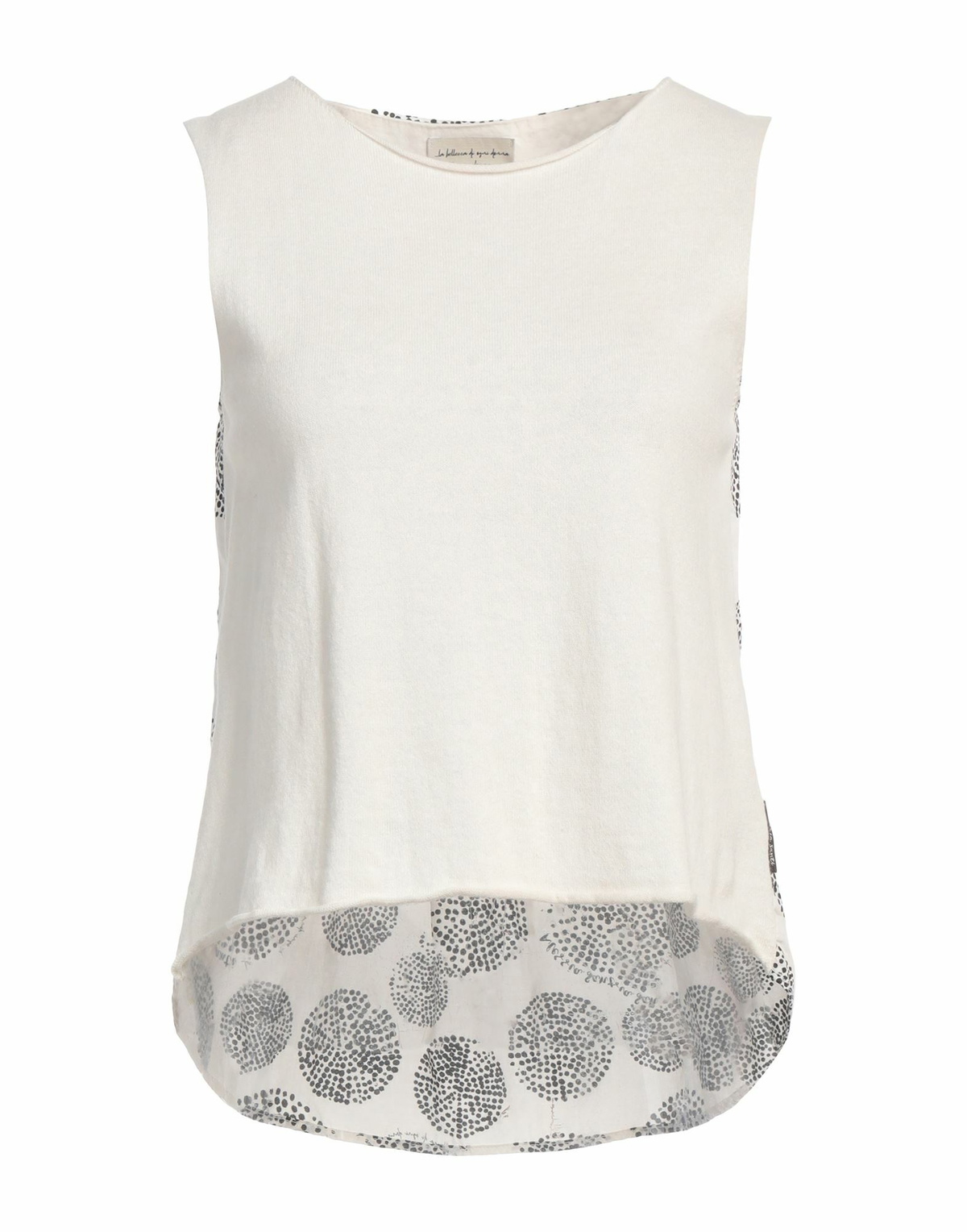 Alessia Santi Womens Top Cream