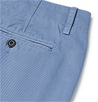 Albam - Cotton-Twill Shorts - Blue