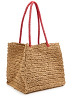 Damson Madder Fruity Raffia Tote bag - Natural - One Size