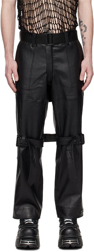 Photo: 99%IS- Black 70s Leather Pants