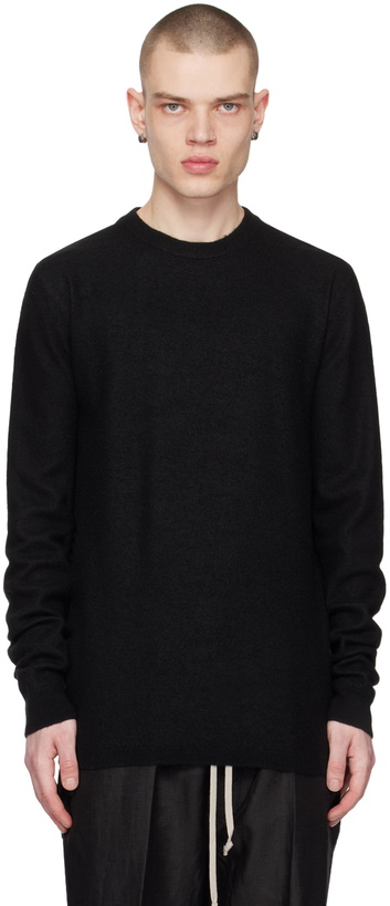 Photo: Rick Owens Black Biker Level Sweater