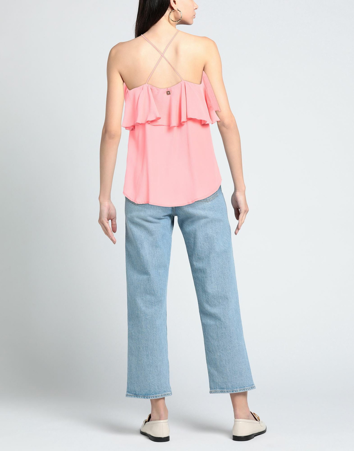 Manila Grace Womens Top in Pink