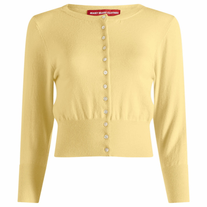 Photo: Many Many Clothes Women's The Ottilia Cardi in Yellow
