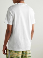 adidas Originals - Logo-Print Cotton-Jersey T-Shirt - White