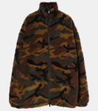 Vetements Camo fleece jacket