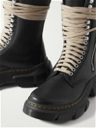 Rick Owens - Dr. Martens 1918 Full-Grain Leather Boots - Black