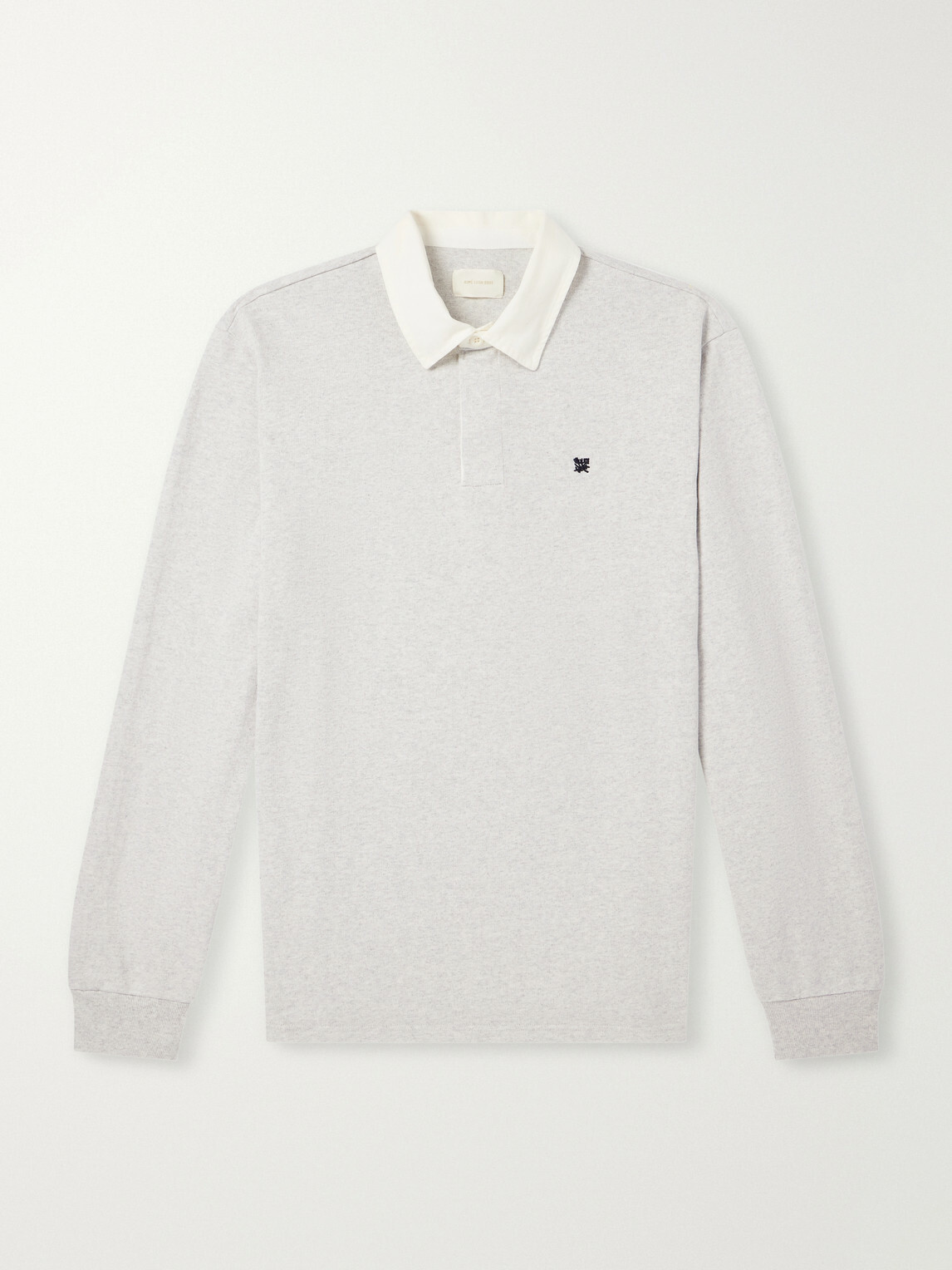 Aimé Leon Dore - Logo-Embroidered Cotton-Jersey Polo Shirt - White