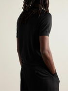 Saman Amel - Slim-Fit Cashmere and Silk-Blend T-Shirt - Black