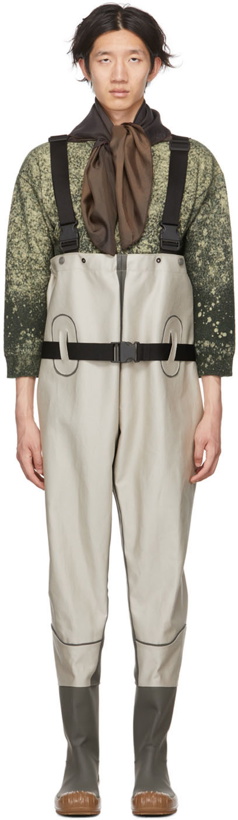 Photo: Maison Margiela Off-White Leather Waders