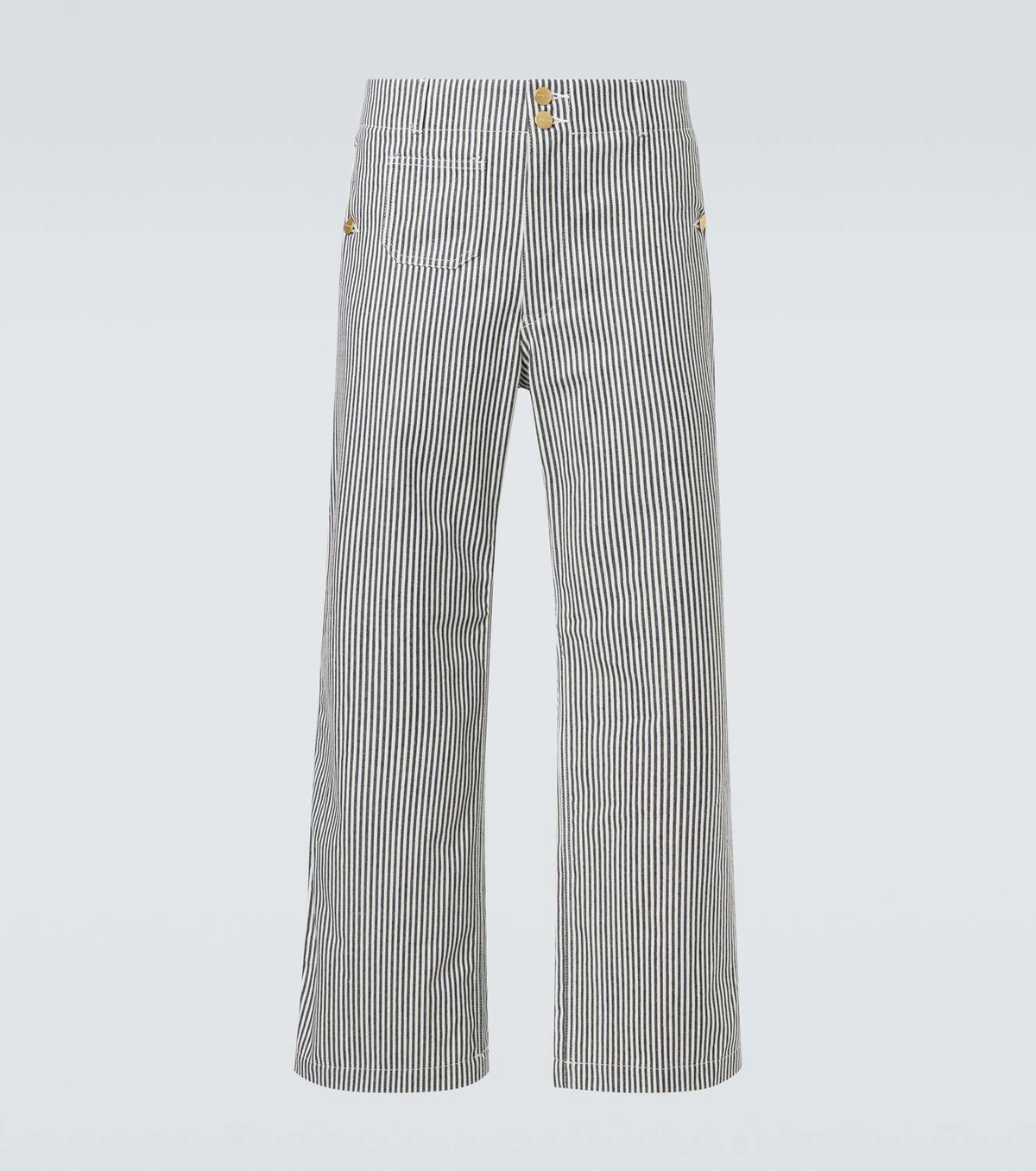 Junya Watanabe x Carhartt striped cotton straight pants Junya Watanabe