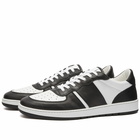 Collegium Men's Pillar Destroyer Low Sneakers in White/Black