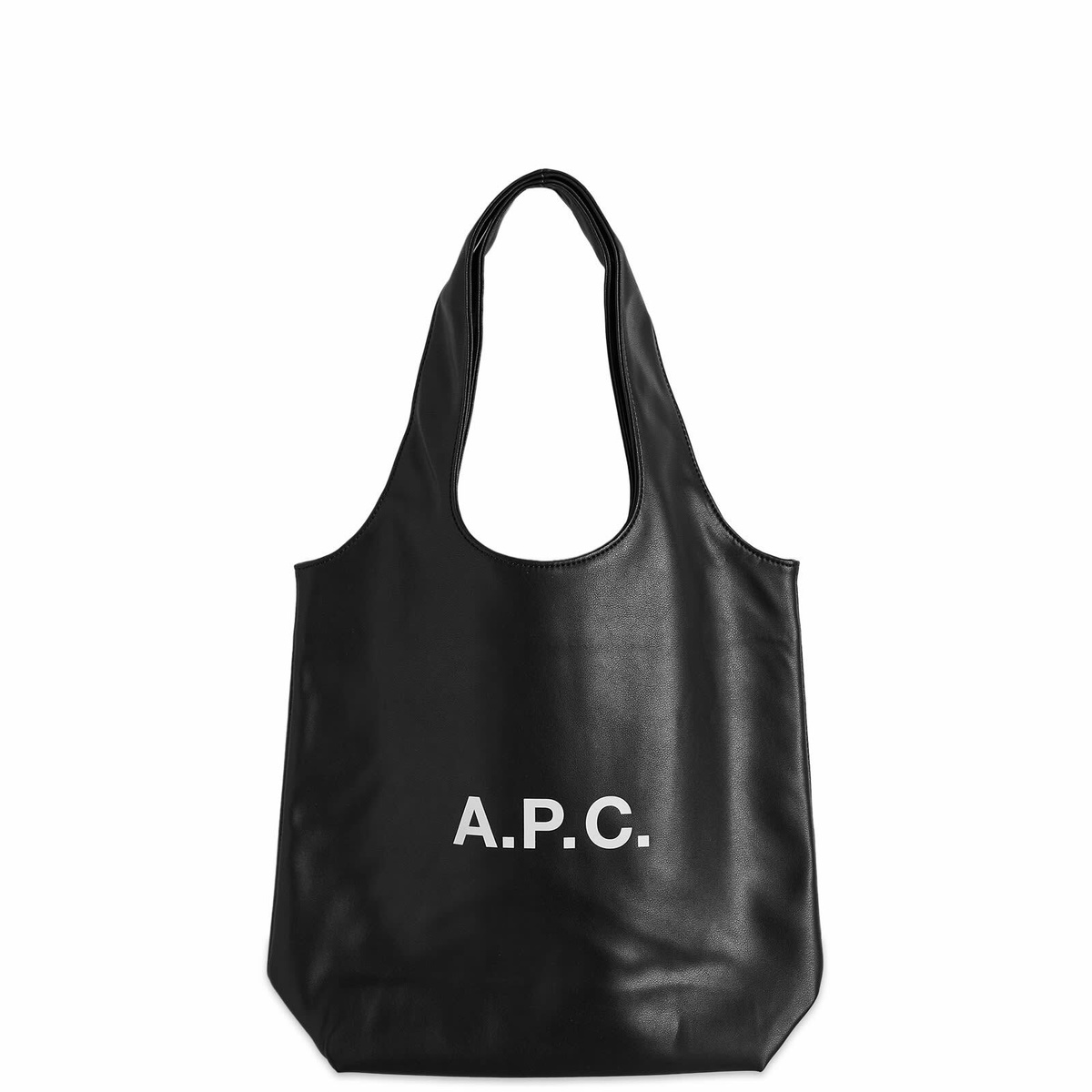 トートバッグ A.P.C. Black Synthetic Leather Small Ninon Shoulder Bag Ninon Shoulder bag | A.P.C.