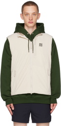 Manors Golf Off-White Course Vest
