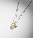 Stone and Strand Kensington 14kt gold necklace with peridot