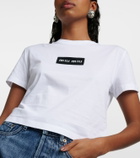 Miu Miu Logo cotton jersey T-shirt