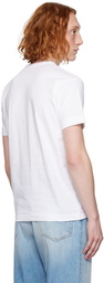 COMME des GARÇONS PLAY White Heart Patch T-Shirt