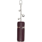 Marc Jacobs Burgundy 'The Lipstick Case' Bag Charm