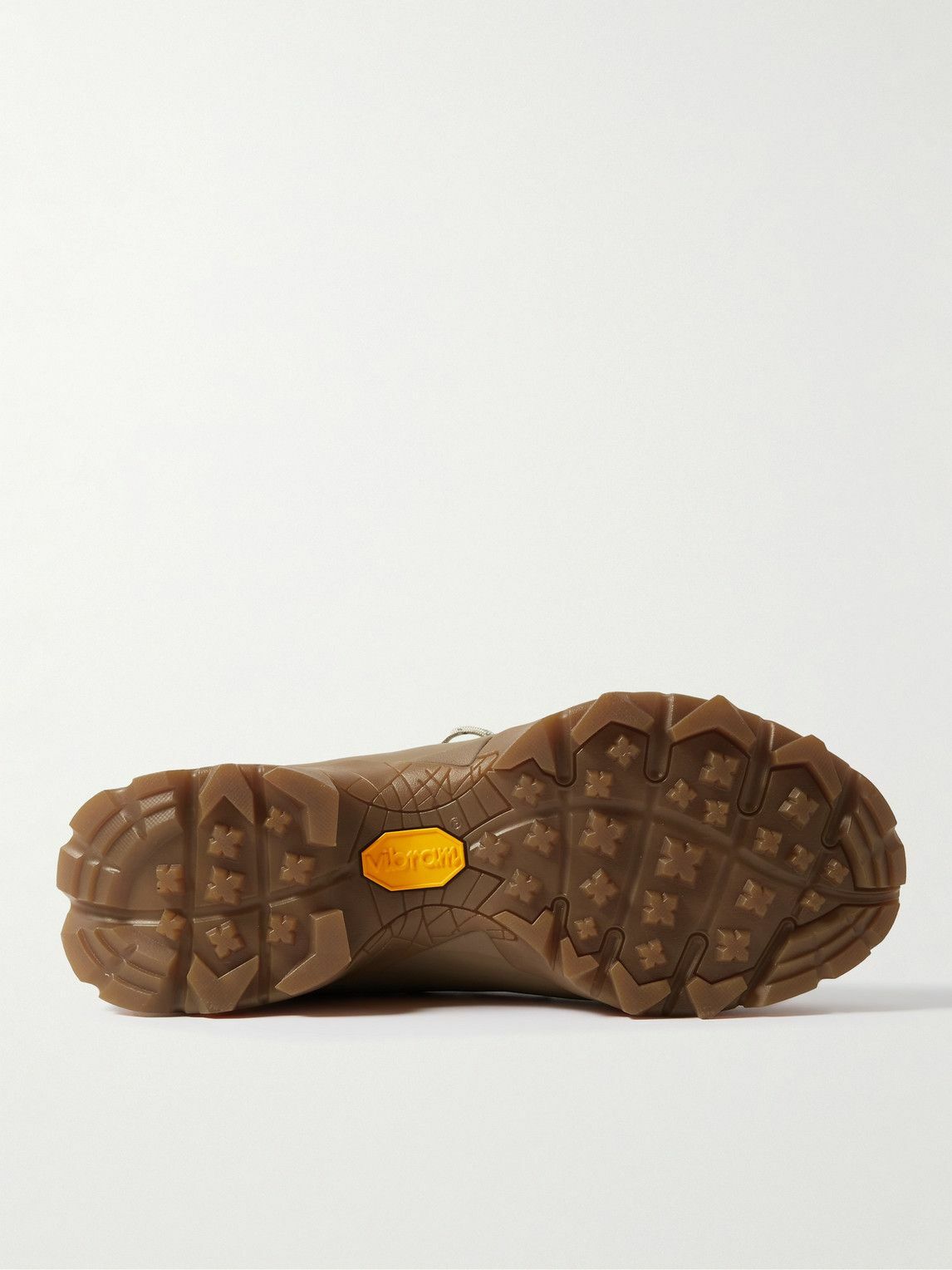 ROA ロア Leather-Trimmed Mesh Hiking 6.4万 ROA - Katharina Leather-Trimmed Rubber and Mesh Hiking