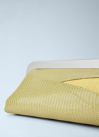 Jacquemus The Salon Maïs Leather Clutch Bag